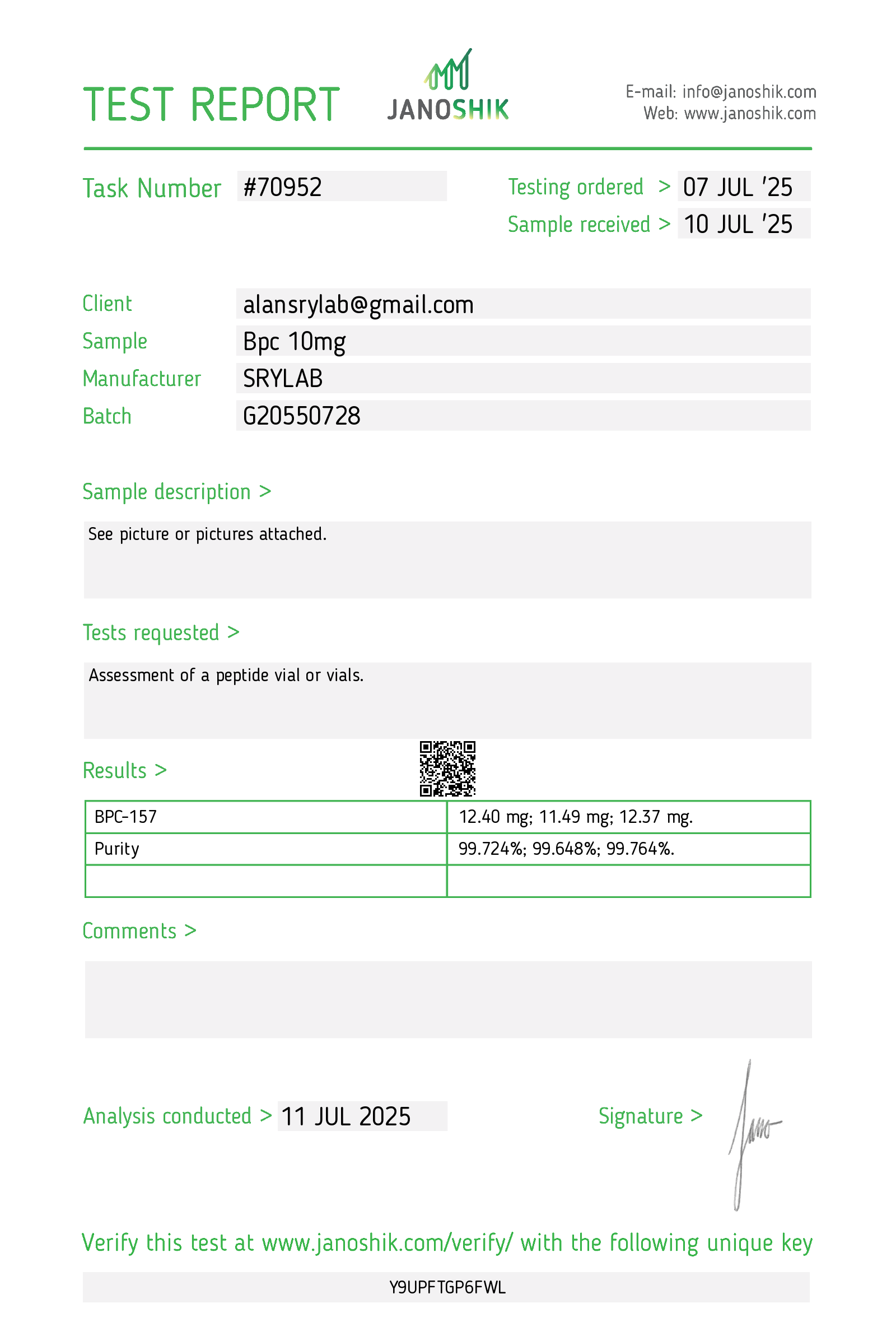 BPC-157 - 10MG - Image 4
