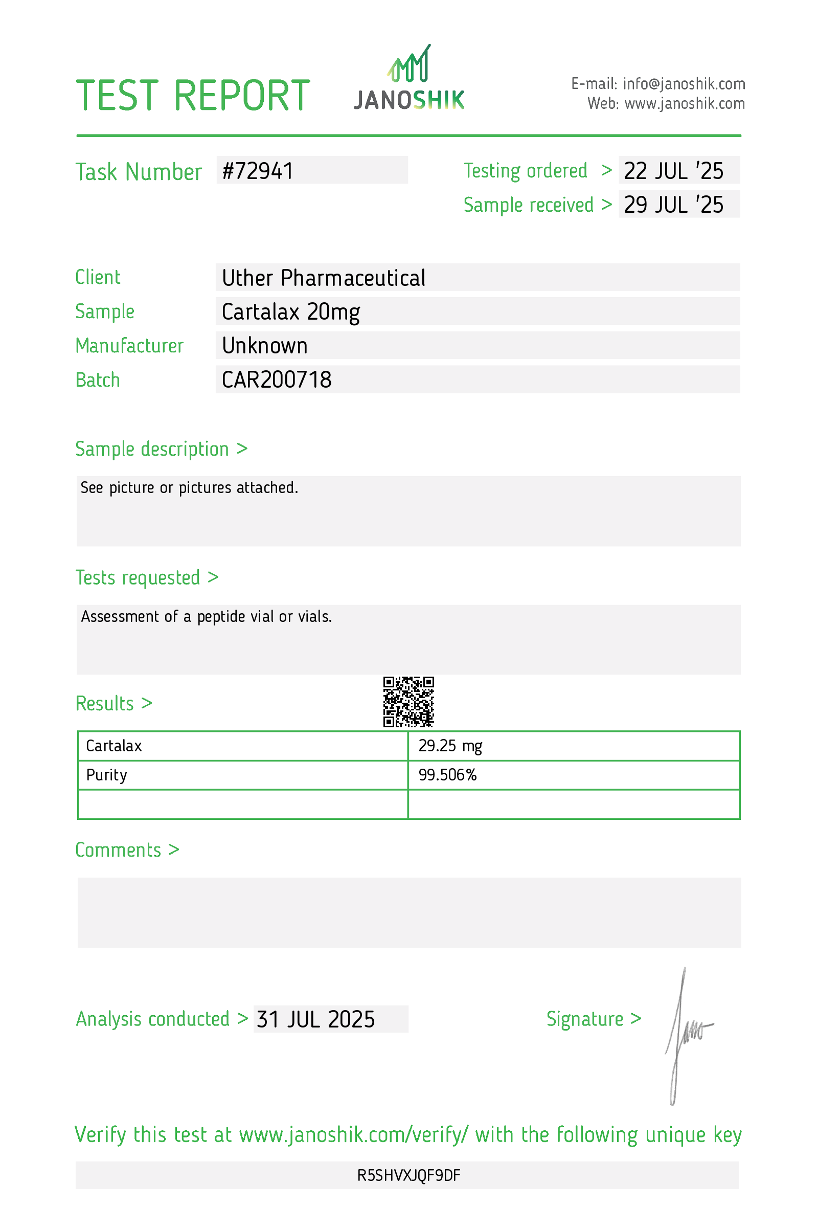 Cartalax - 20mg - Image 2