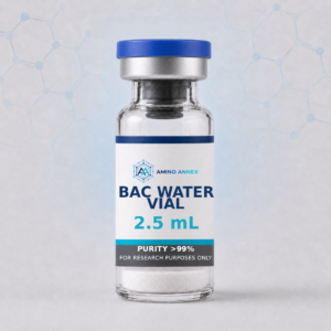 BAC Water vial 2.5 mL